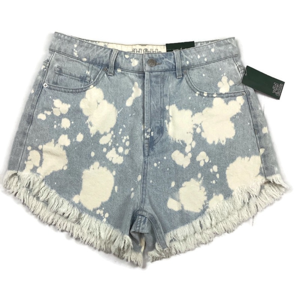 Wild Fable High Rise Denim Cut Off Distressed Button Fly Jean Shorts